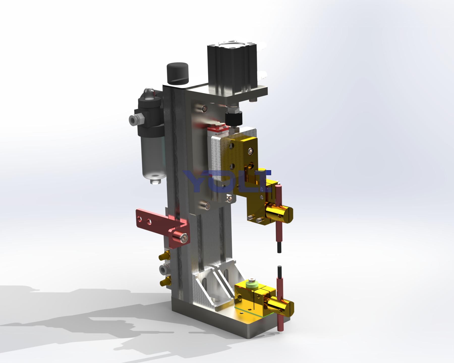 YH-02Q单头点焊机头